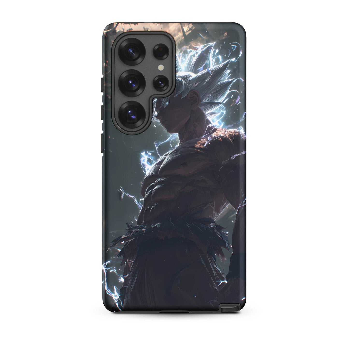 Super Saiyan Ultra Instinct Goku, Dragon Ball Z Super Tough case for Samsung - Chromavolt