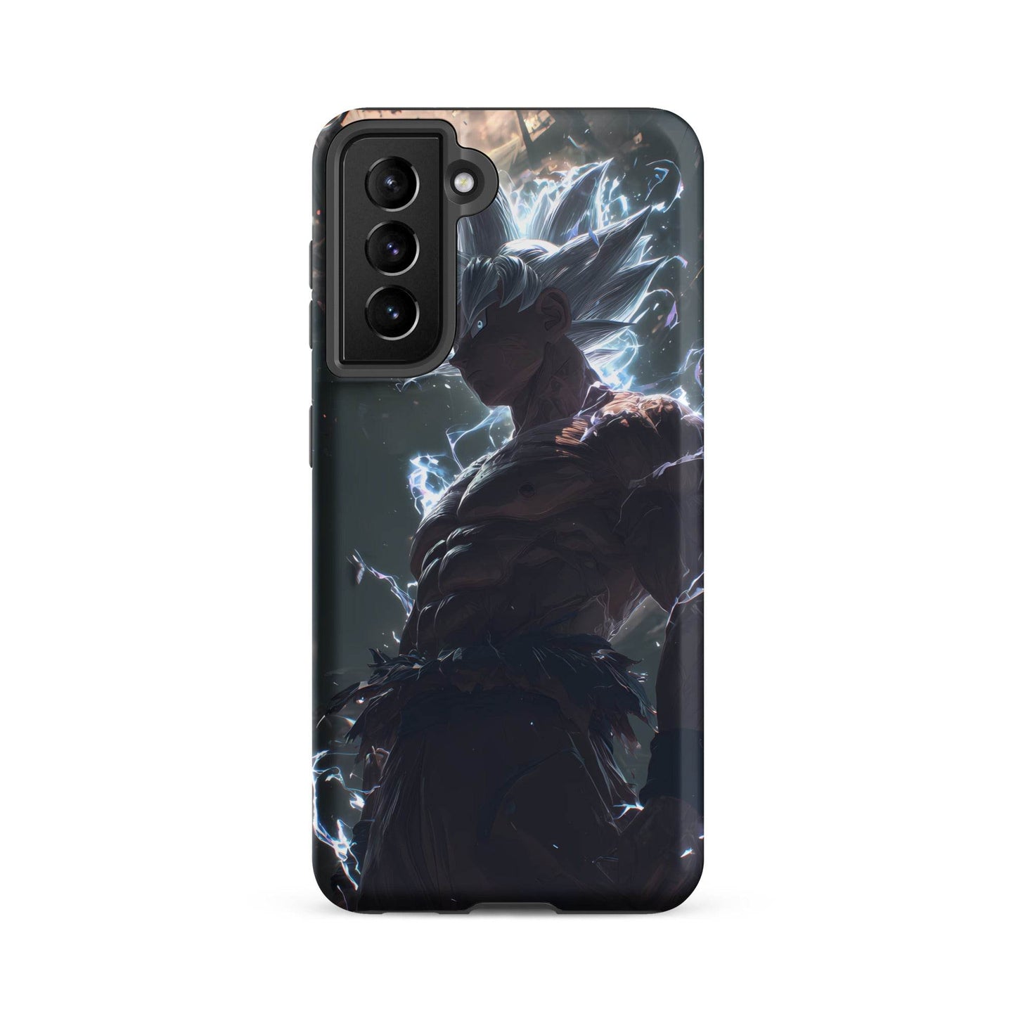 Super Saiyan Ultra Instinct Goku, Dragon Ball Z Super Tough case for Samsung - Chromavolt