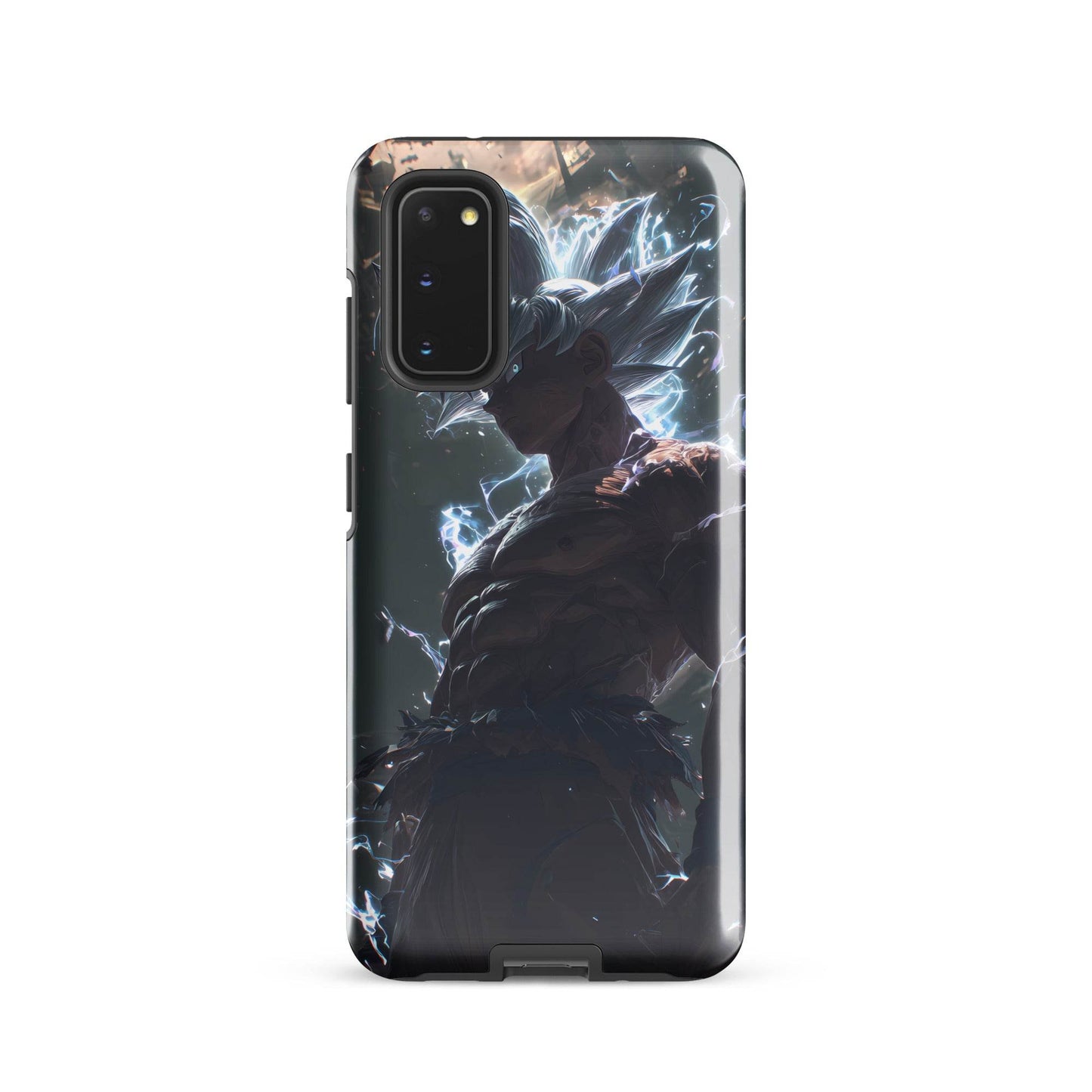 Super Saiyan Ultra Instinct Goku, Dragon Ball Z Super Tough case for Samsung - Chromavolt