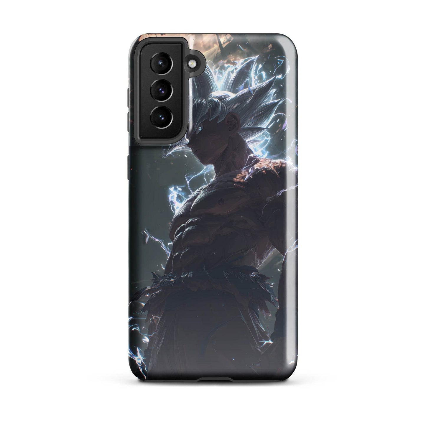 Super Saiyan Ultra Instinct Goku, Dragon Ball Z Super Tough case for Samsung - Chromavolt