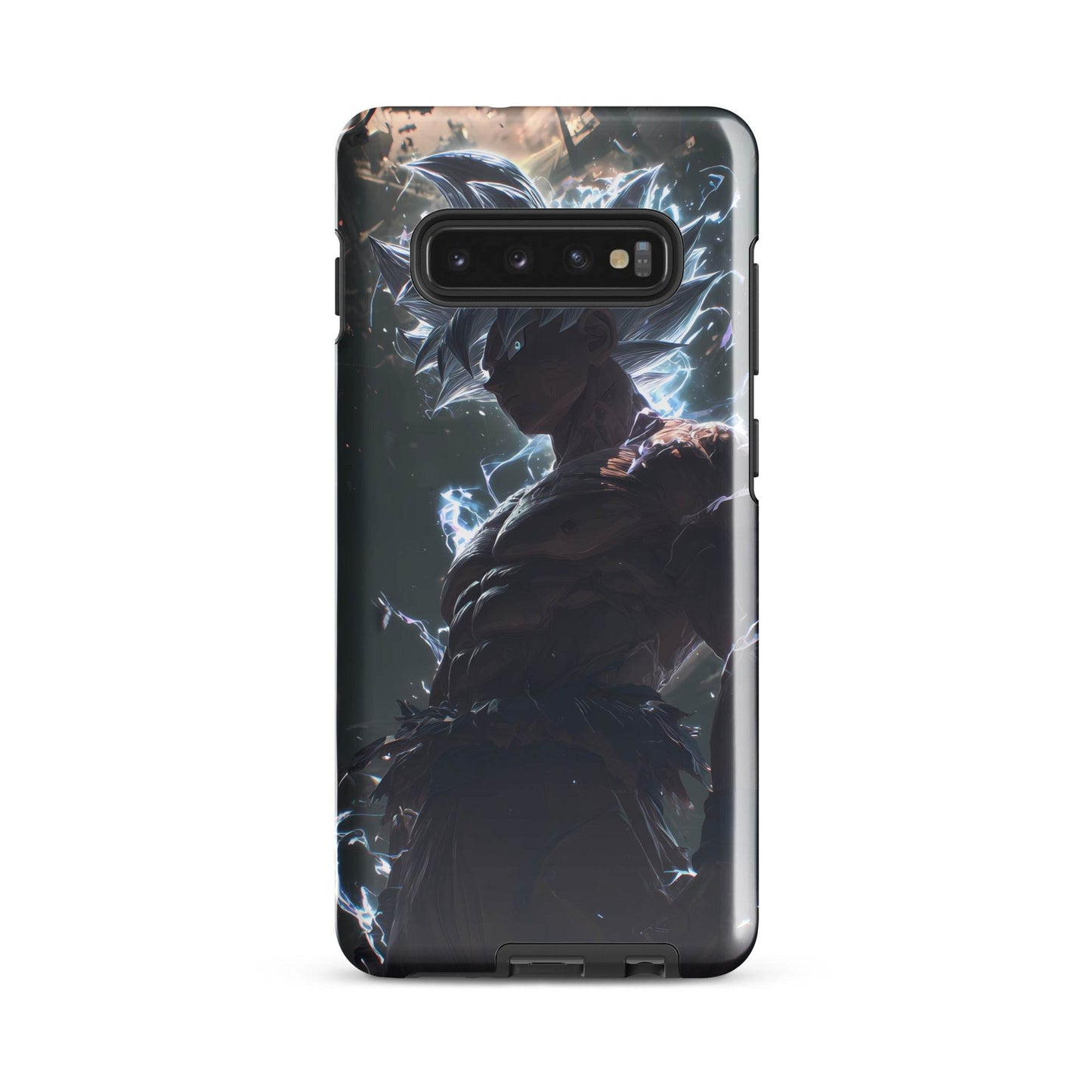 Super Saiyan Ultra Instinct Goku, Dragon Ball Z Super Tough case for Samsung - Chromavolt