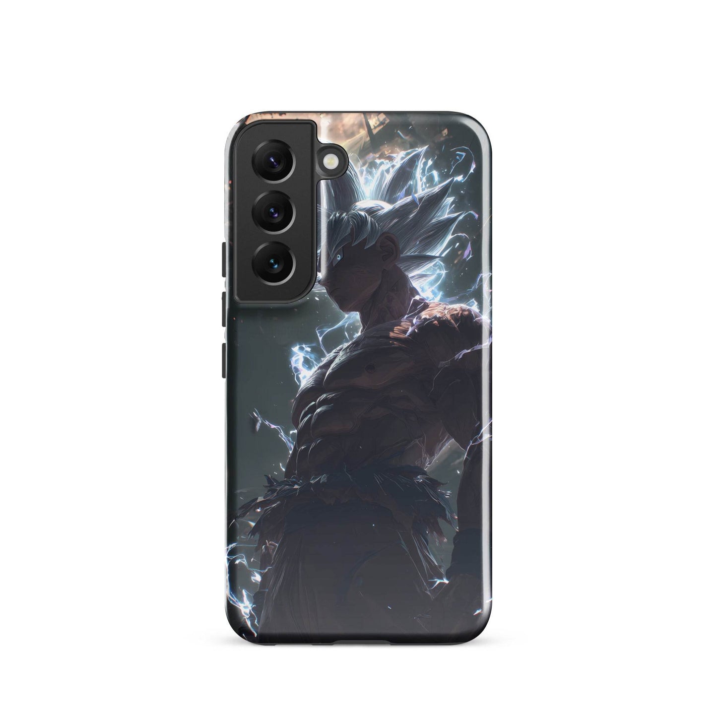 Super Saiyan Ultra Instinct Goku, Dragon Ball Z Super Tough case for Samsung - Chromavolt