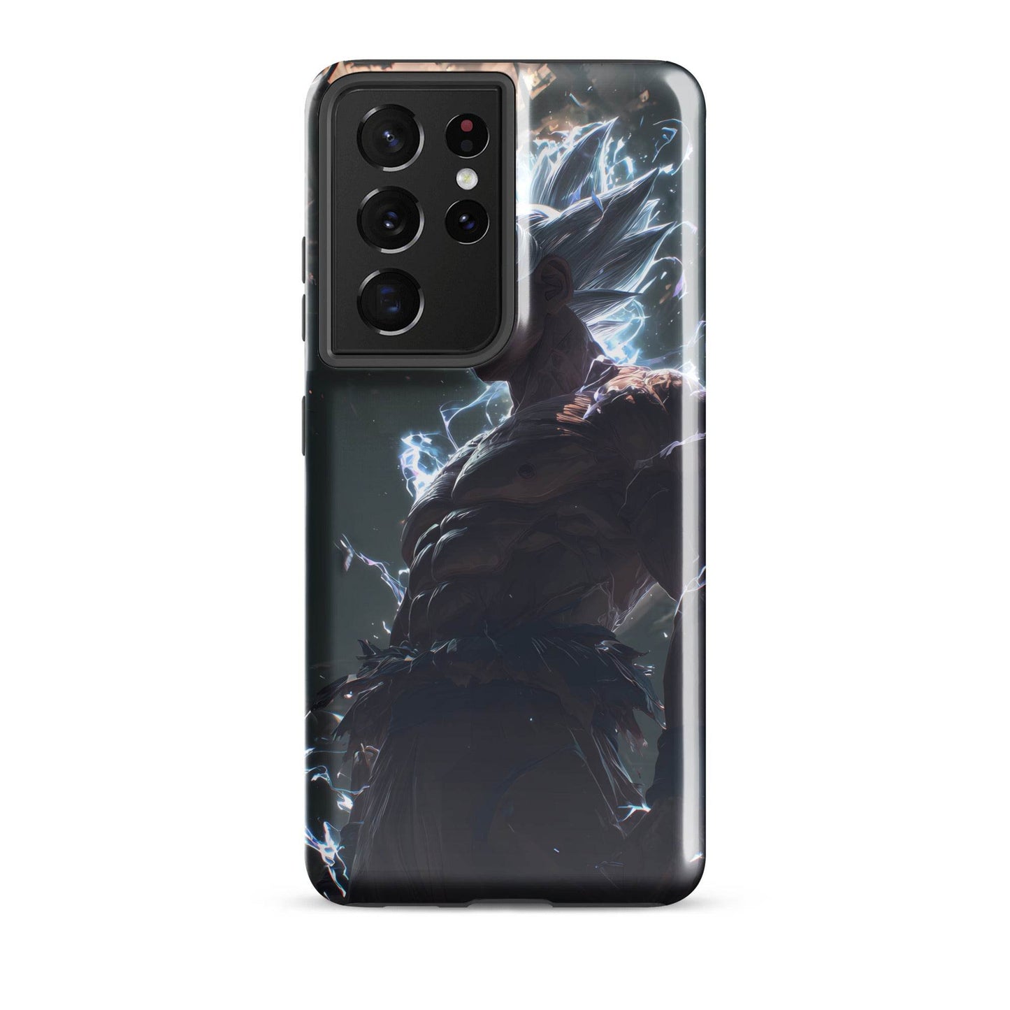 Super Saiyan Ultra Instinct Goku, Dragon Ball Z Super Tough case for Samsung - Chromavolt