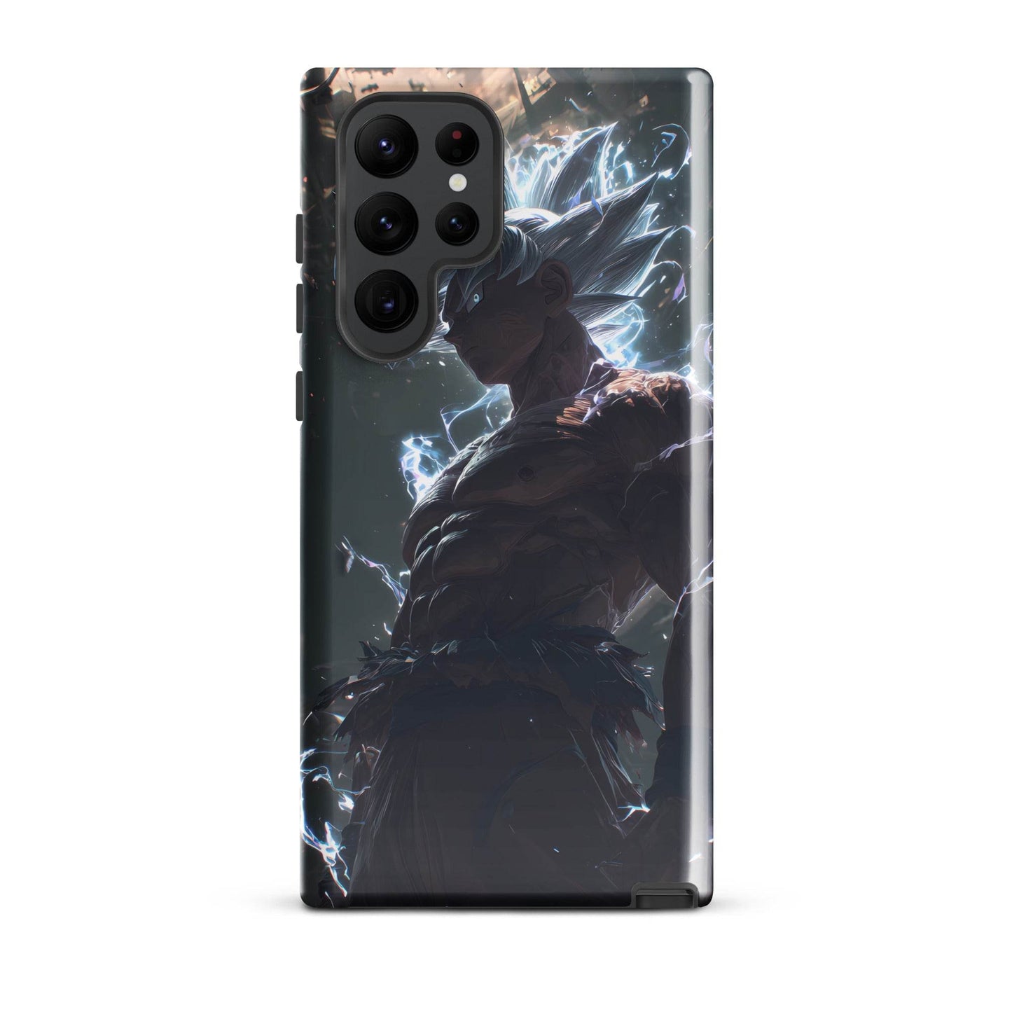 Super Saiyan Ultra Instinct Goku, Dragon Ball Z Super Tough case for Samsung - Chromavolt