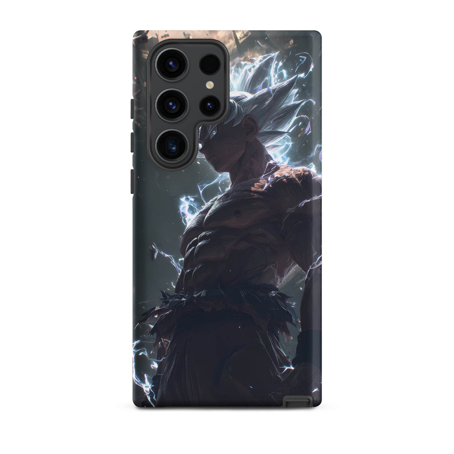 Super Saiyan Ultra Instinct Goku, Dragon Ball Z Super Tough case for Samsung - Chromavolt