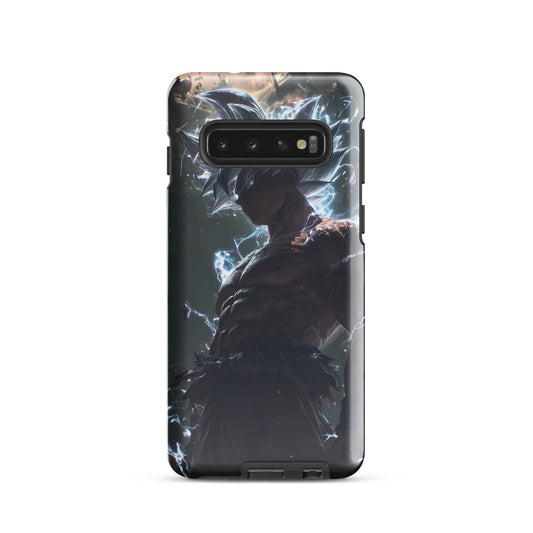 Super Saiyan Ultra Instinct Goku, Dragon Ball Z Super Tough case for Samsung - Chromavolt