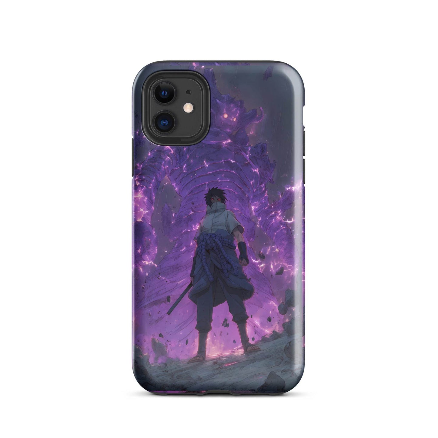 Susanoo Sasuke Uchiha, Naruto Shippuden Mangekyo Sharingan Tough Case for iPhone® - Chromavolt