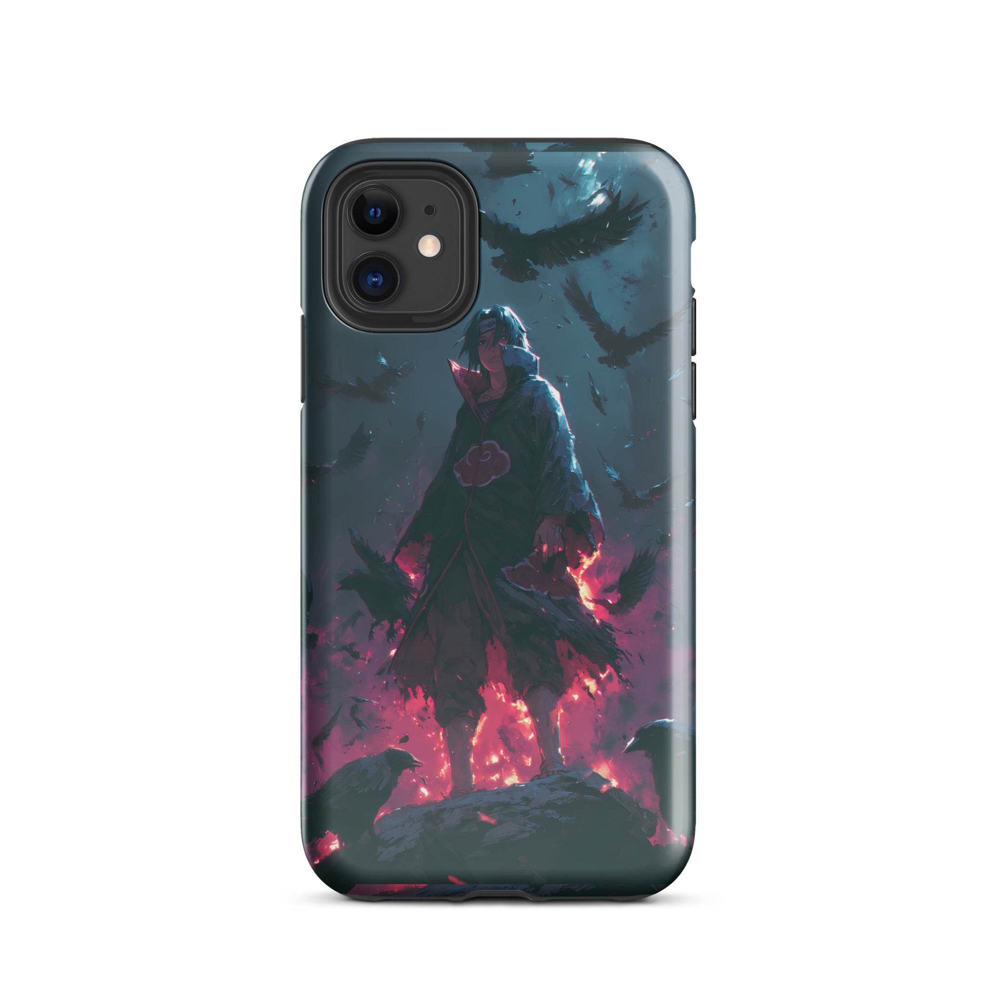 Itachi Uchiha, Naruto Shippuden Akatsuki Tsukuyomi Anime Tough Case for iPhone® - Chromavolt