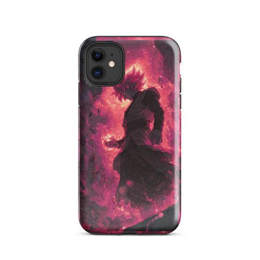 Zamasu Goku Black, Pink Rose Super Saiyan Dragon Ball Tough Case for iPhone® - Chromavolt