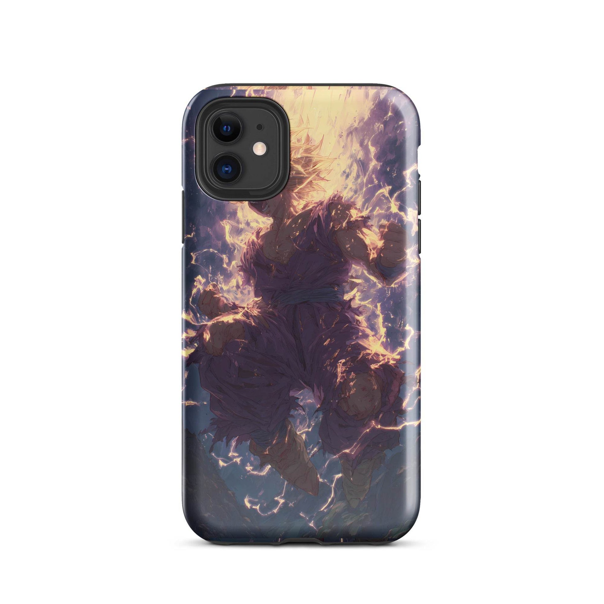 Gohan Super Saiyan 2 Dragon Ball Z Tough Case for iPhone® - Chromavolt