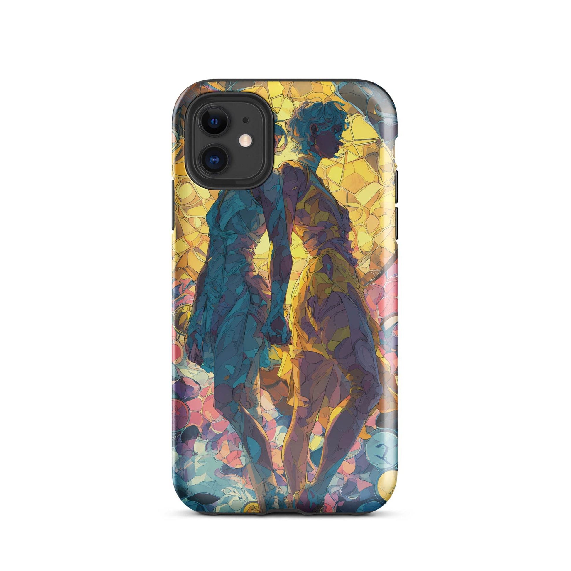 Gemini Zodiac Sign Fan Art Tough Case for iPhone® - Chromavolt