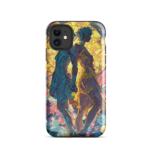 Gemini Zodiac Sign Fan Art Tough Case for iPhone® - Chromavolt