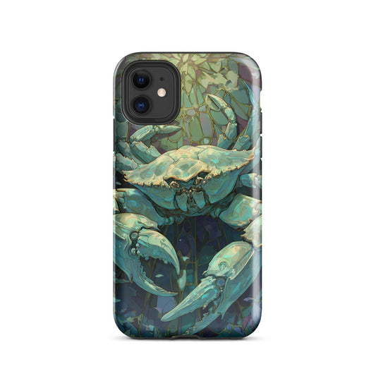 Cancer Zodiac Sign Fan Art Tough Case for iPhone® - Chromavolt