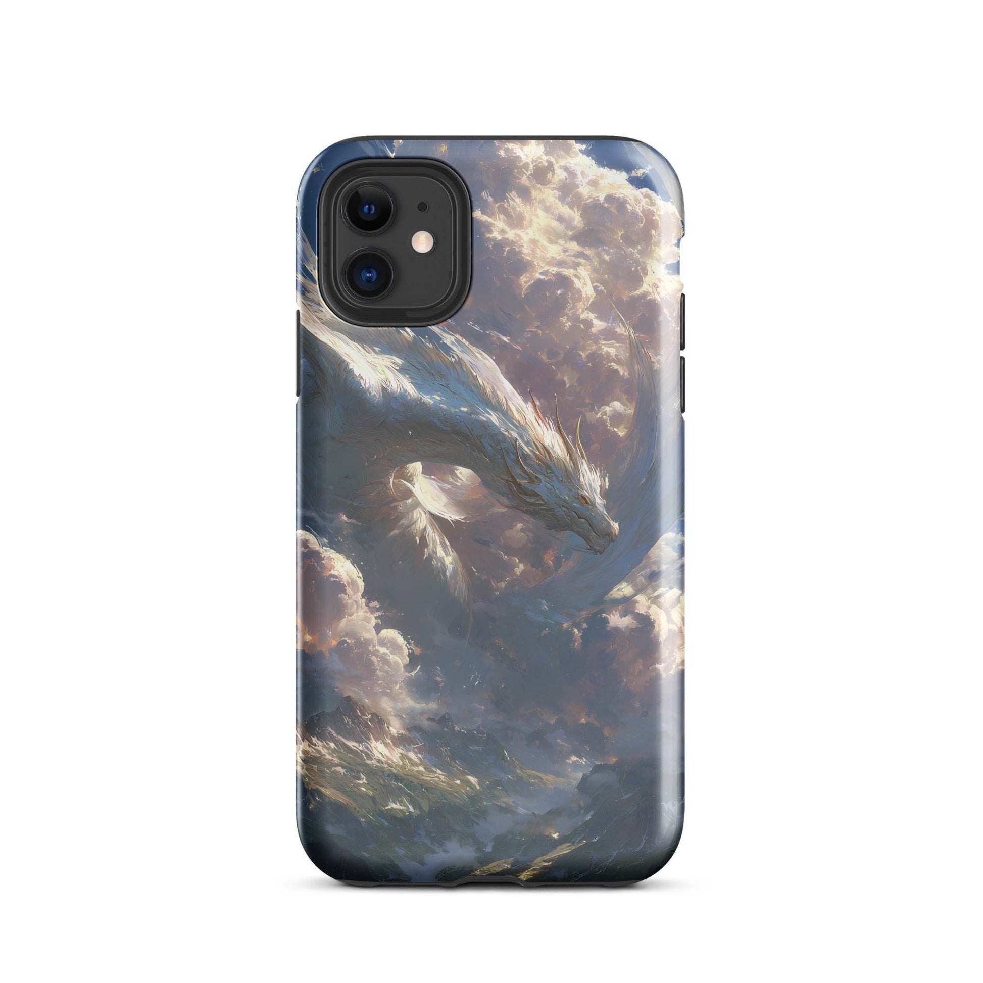 Wind Dragon: The Sky Dancer Fantasy Art Tough Case for iPhone® - Chromavolt
