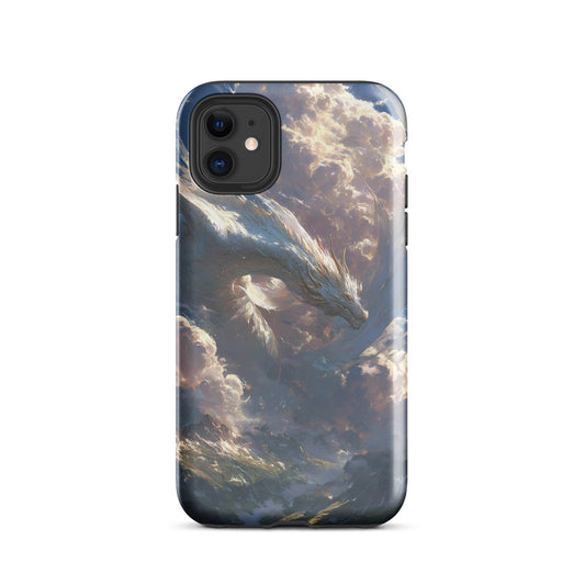 Wind Dragon: The Sky Dancer Fantasy Art Tough Case for iPhone® - Chromavolt