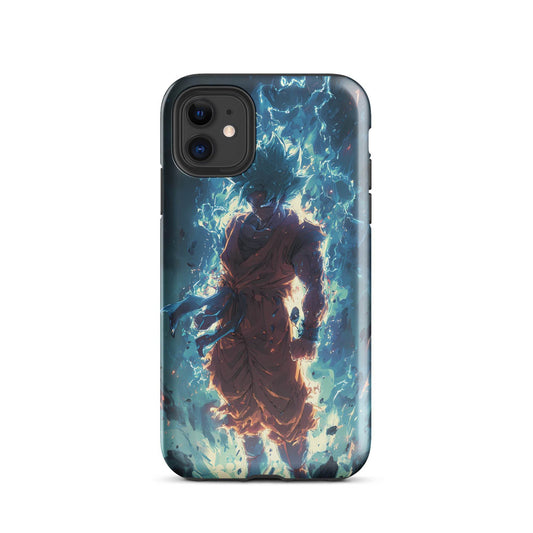 Super Saiyan Blue Goku, Dragon Ball Super Anime Fan Art Tough Case for iPhone® - Chromavolt