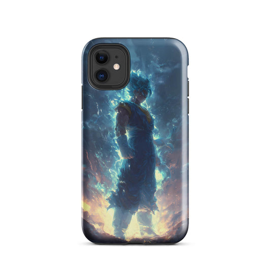 Super Saiyan Blue Vegito, Dragon Ball Super Anime Fan Art Tough Case for iPhone® - Chromavolt