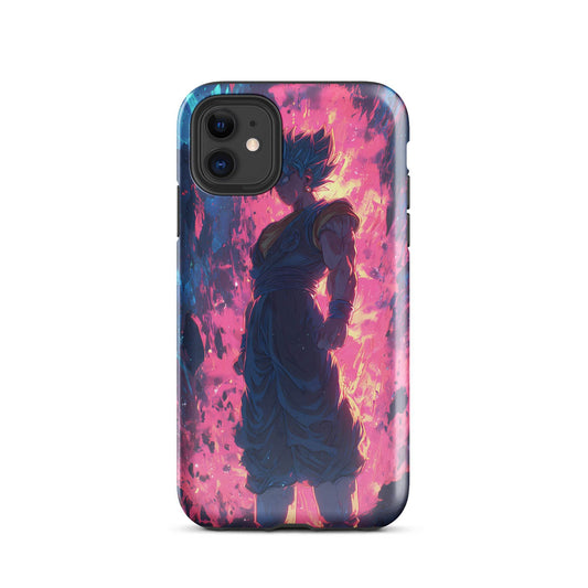 Super Saiyan Blue Vegito, Dragon Ball Super Anime Fan Art Tough Case for iPhone® - Chromavolt