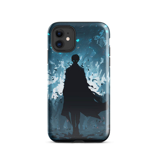 Solo Leveling Sung Jinwoo Arise Anime Fan Art Tough Case for iPhone® - Chromavolt