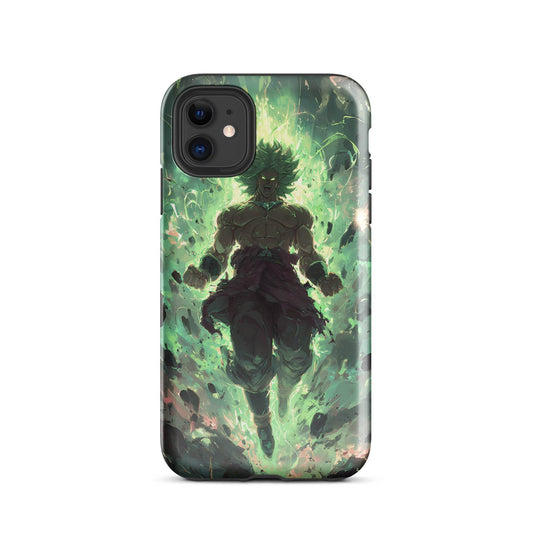 Legendary Super Saiyan Broly, Dragon Ball Z SSJ Tough Case for iPhone® - Chromavolt