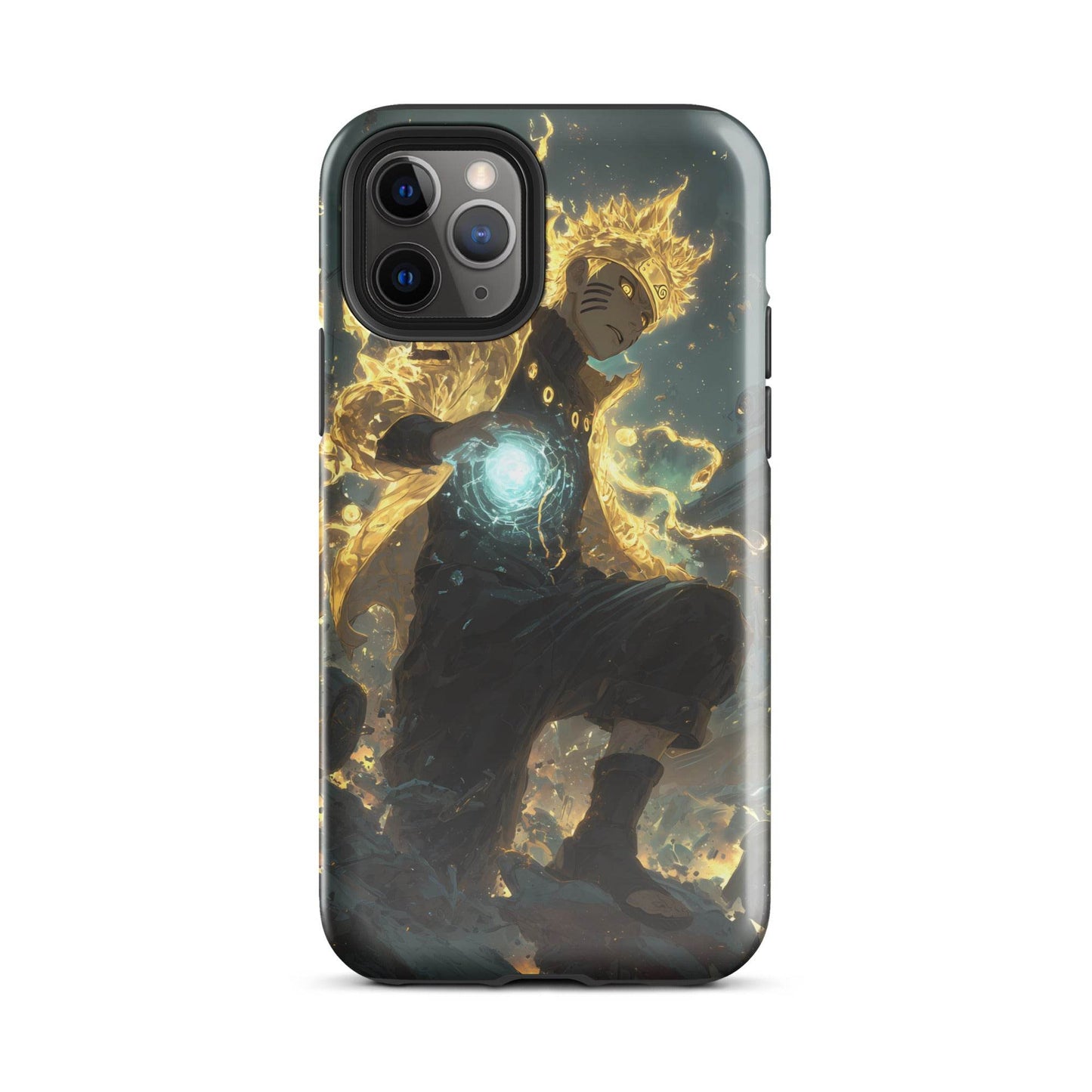 Naruto Kurama Chakra Mode, Naruto Shippuden Rasengan Tough Case for iPhone® - Chromavolt