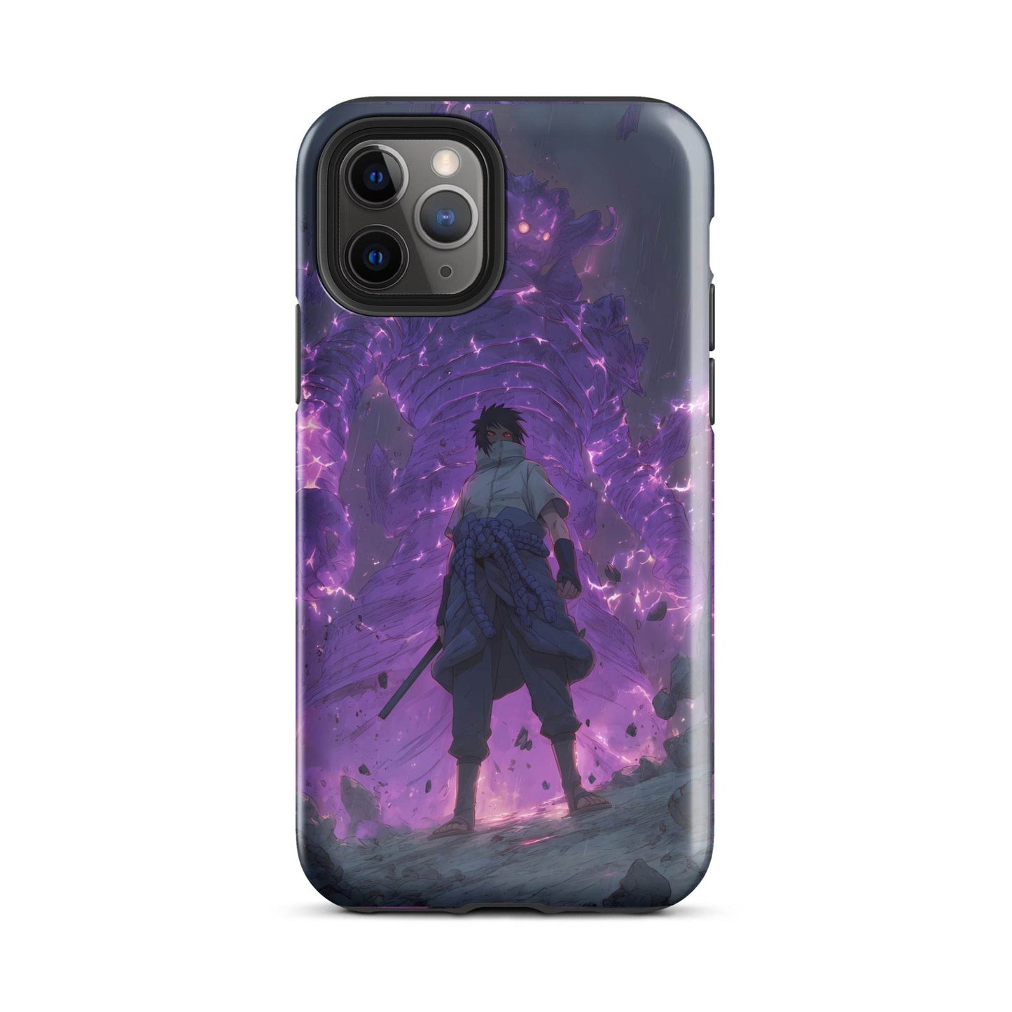 Susanoo Sasuke Uchiha, Naruto Shippuden Mangekyo Sharingan Tough Case for iPhone® - Chromavolt