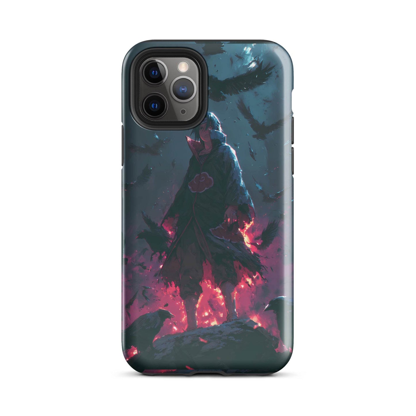 Itachi Uchiha, Naruto Shippuden Akatsuki Tsukuyomi Anime Tough Case for iPhone® - Chromavolt