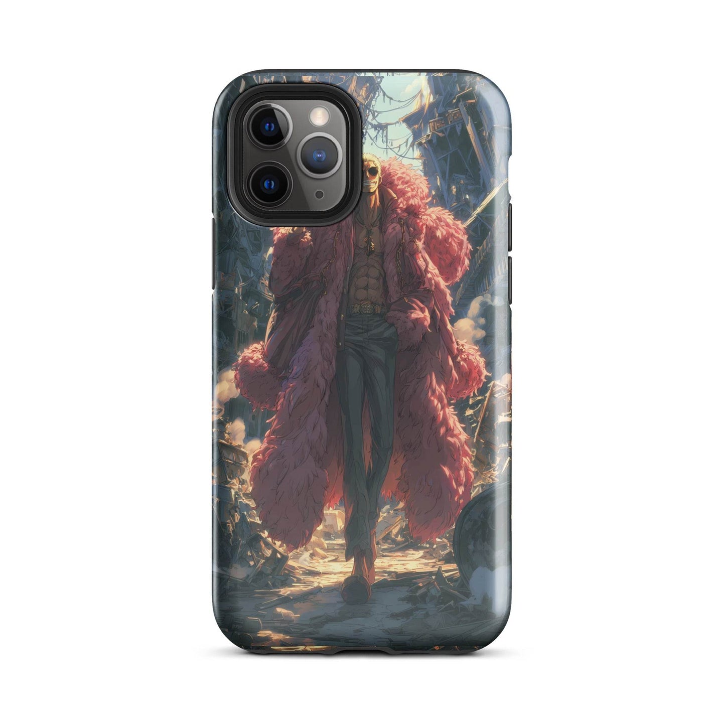 Donquixote Doflamingo King of Dressrosa, One Piece Anime Tough Case for iPhone® - Chromavolt