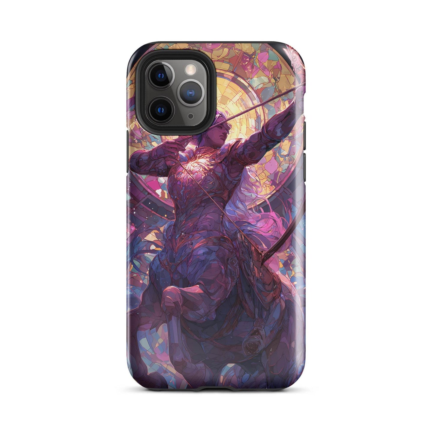Sagittarius Zodiac Sign Fan Art Tough Case for iPhone® - Chromavolt