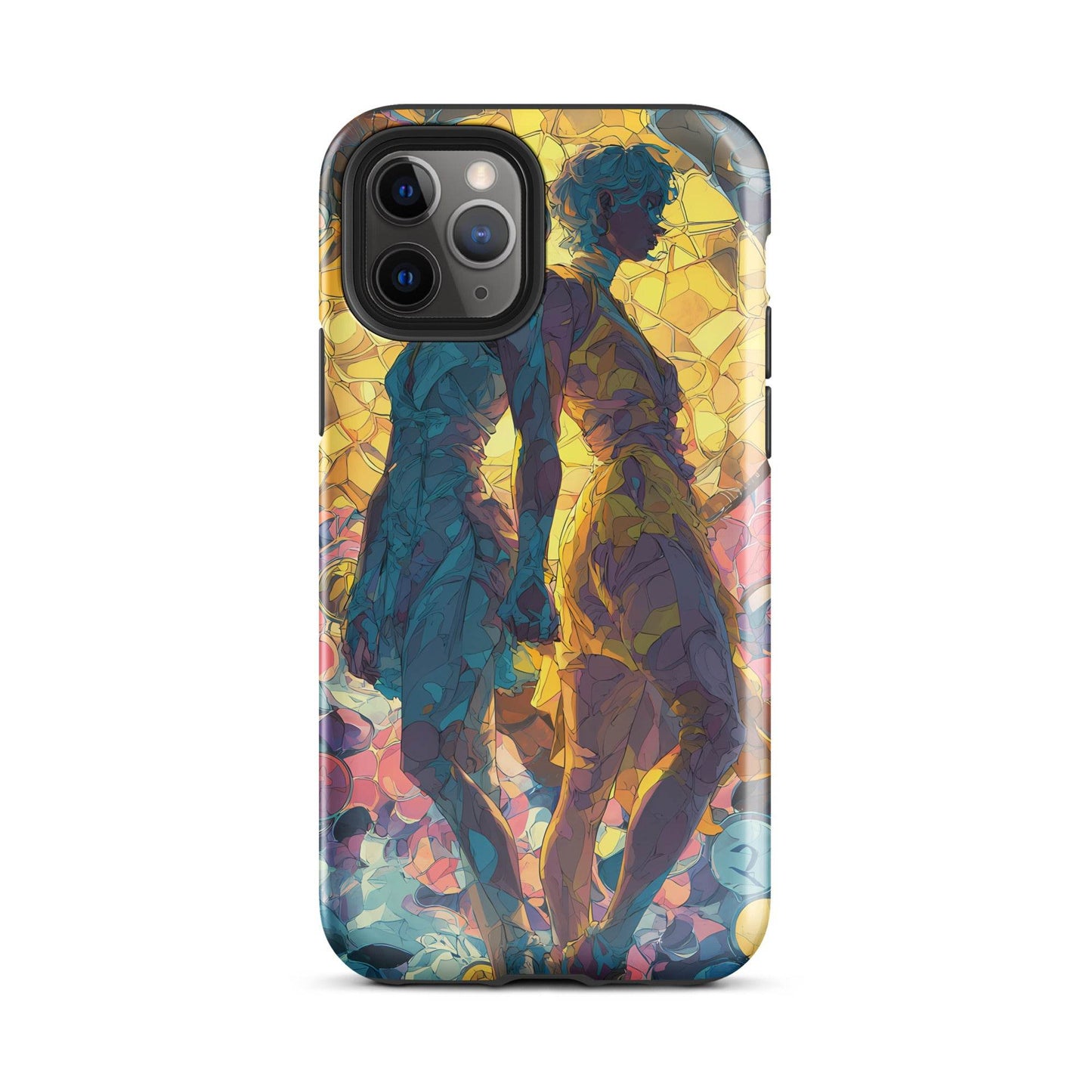 Gemini Zodiac Sign Fan Art Tough Case for iPhone® - Chromavolt