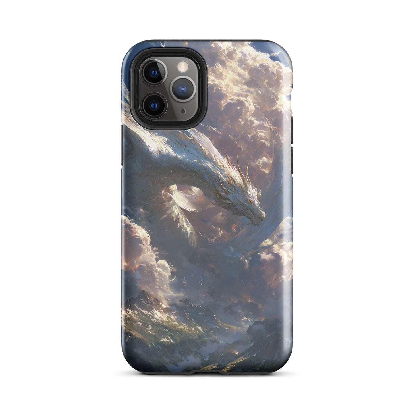 Wind Dragon: The Sky Dancer Fantasy Art Tough Case for iPhone® - Chromavolt