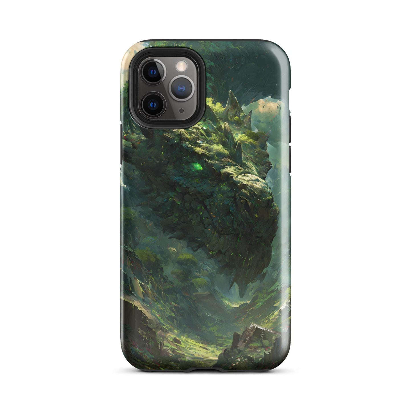 Earth Dragon: The Living Mountain Tough Case for iPhone® - Chromavolt