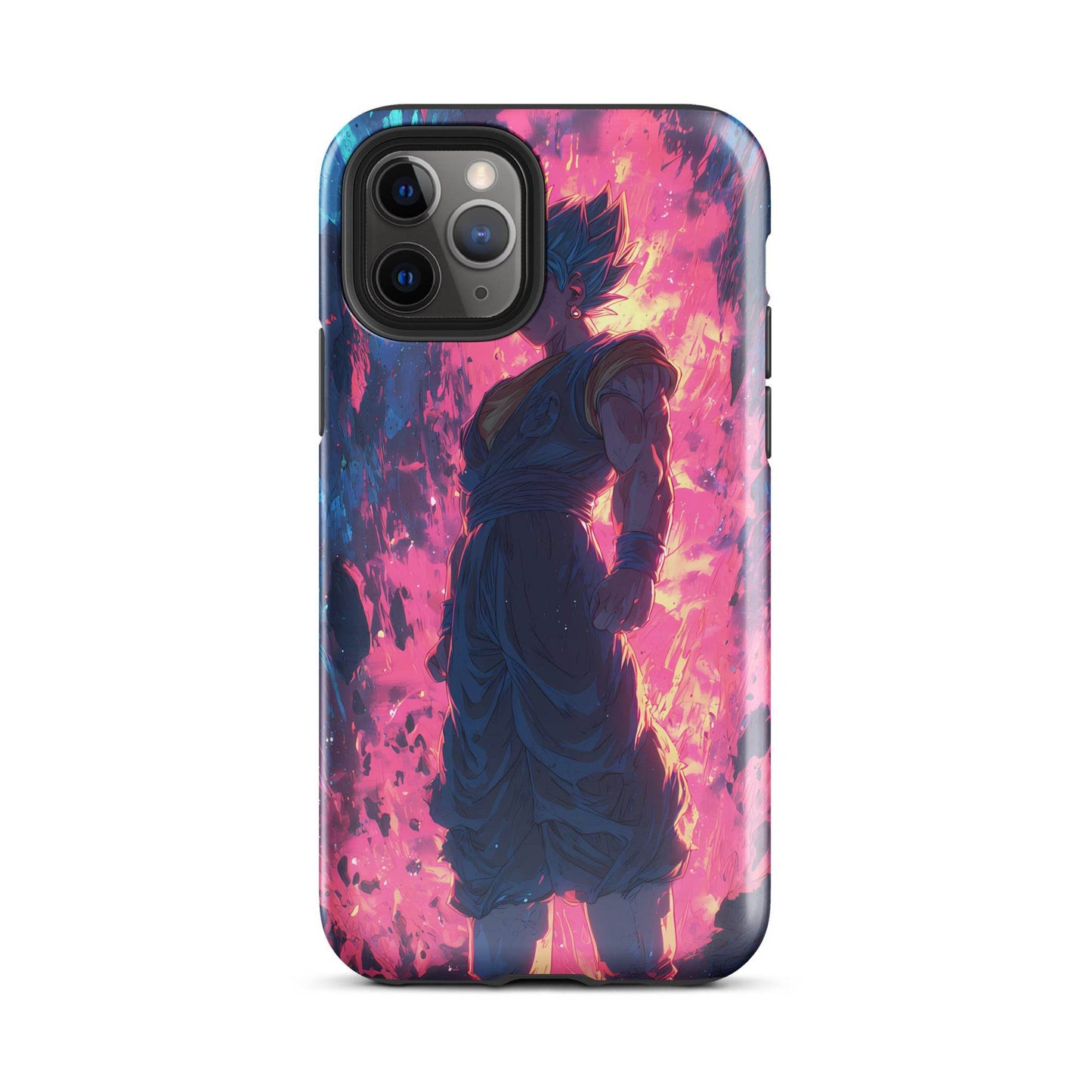 Super Saiyan Blue Vegito, Dragon Ball Super Anime Fan Art Tough Case for iPhone® - Chromavolt