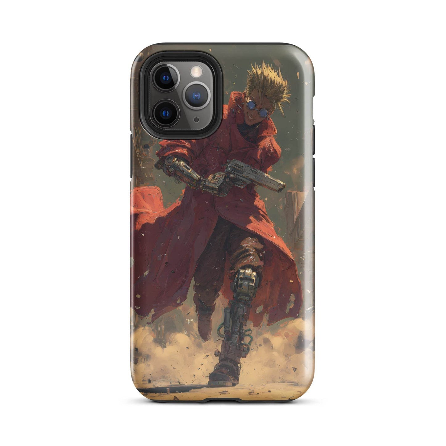 Vash the Stampede, Trigun Anime Fan Art Tough Case for iPhone® - Chromavolt