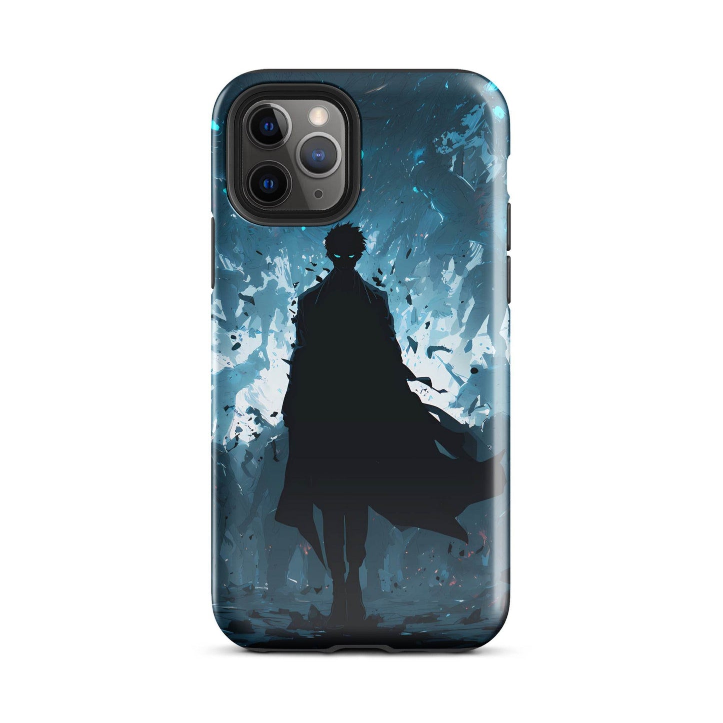 Solo Leveling Sung Jinwoo Arise Anime Fan Art Tough Case for iPhone® - Chromavolt