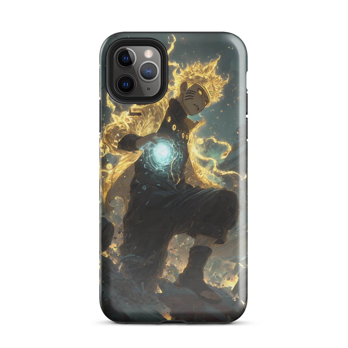 Naruto Kurama Chakra Mode, Naruto Shippuden Rasengan Tough Case for iPhone® - Chromavolt