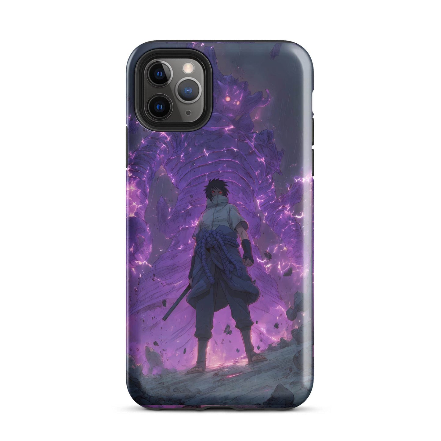 Susanoo Sasuke Uchiha, Naruto Shippuden Mangekyo Sharingan Tough Case for iPhone® - Chromavolt