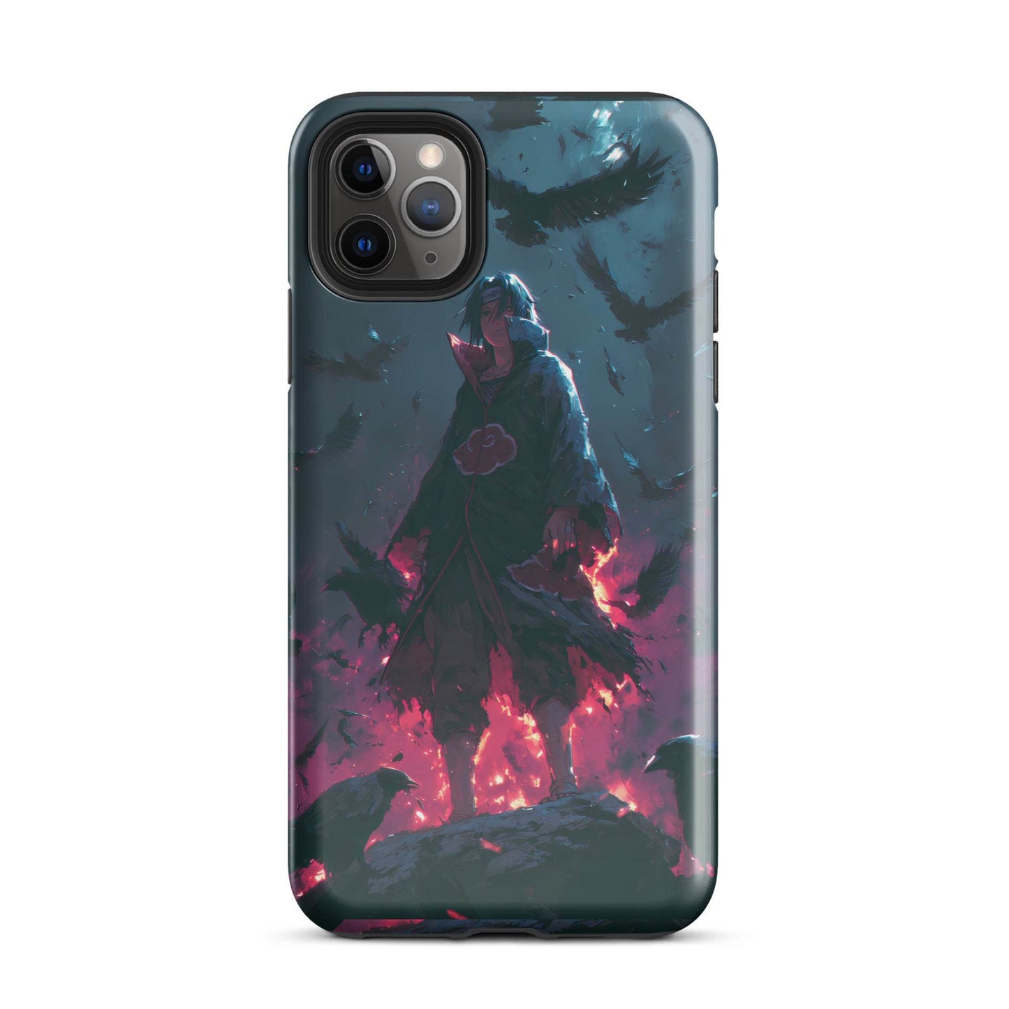 Itachi Uchiha, Naruto Shippuden Akatsuki Tsukuyomi Anime Tough Case for iPhone® - Chromavolt