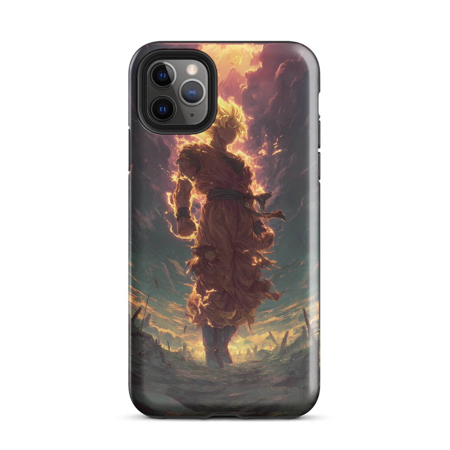 Super Saiyan Goku, Dragon Ball Z Anime Tough Case for iPhone® - Chromavolt