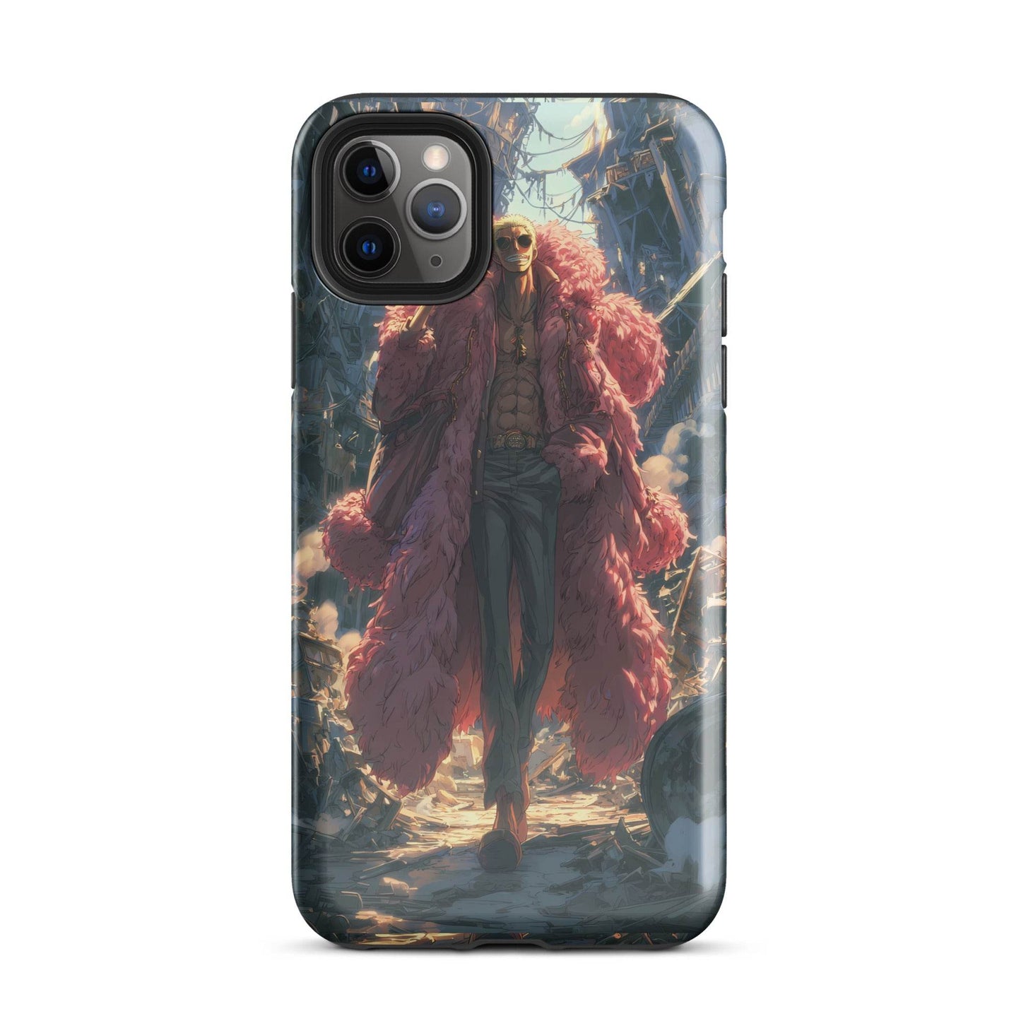 Donquixote Doflamingo King of Dressrosa, One Piece Anime Tough Case for iPhone® - Chromavolt
