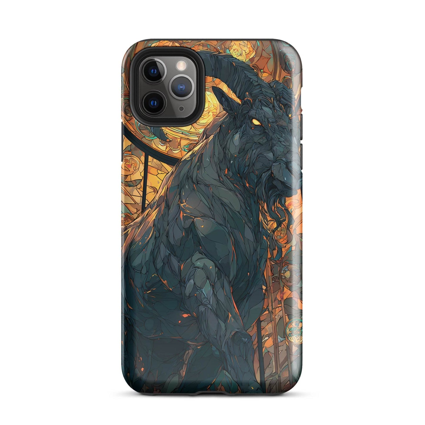 Capricorn Zodiac Sign Fan Art Tough Case for iPhone® - Chromavolt