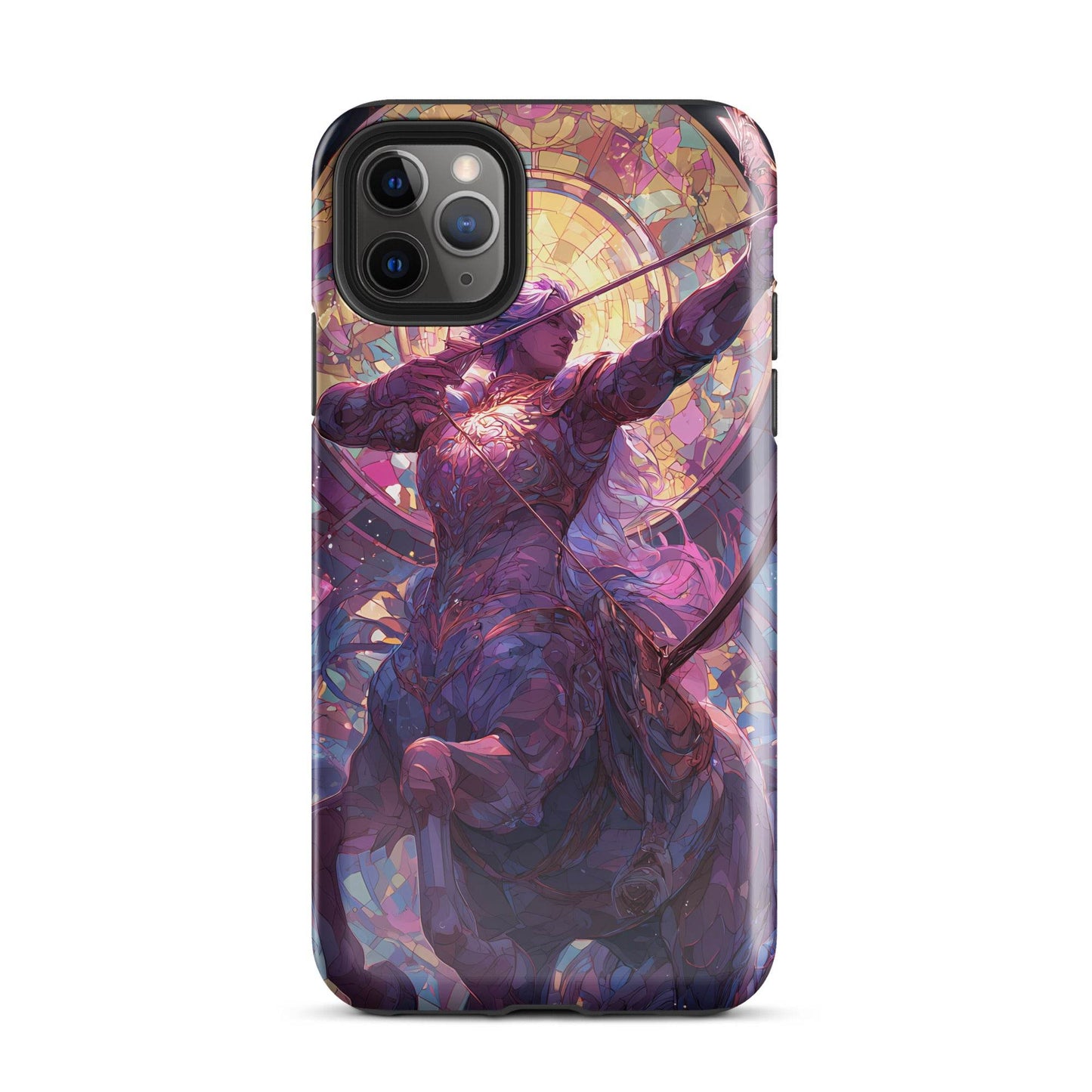 Sagittarius Zodiac Sign Fan Art Tough Case for iPhone® - Chromavolt