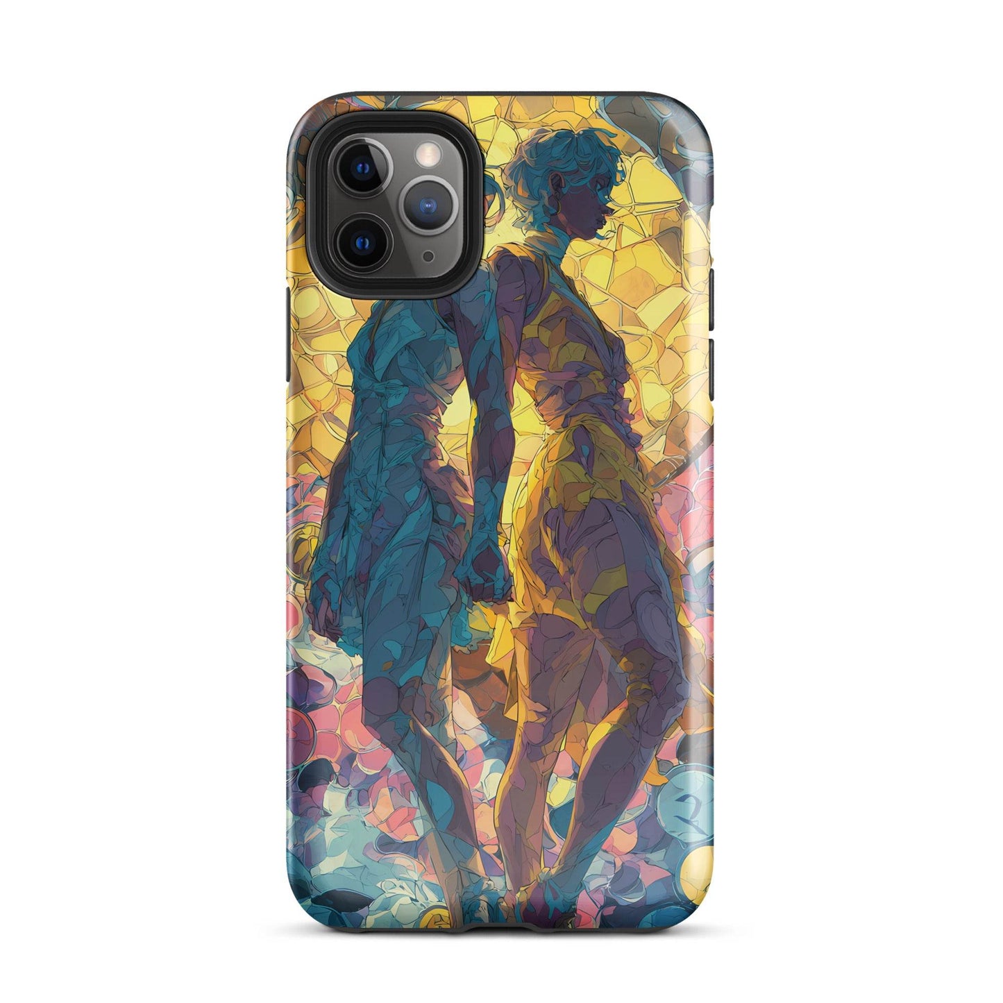Gemini Zodiac Sign Fan Art Tough Case for iPhone® - Chromavolt
