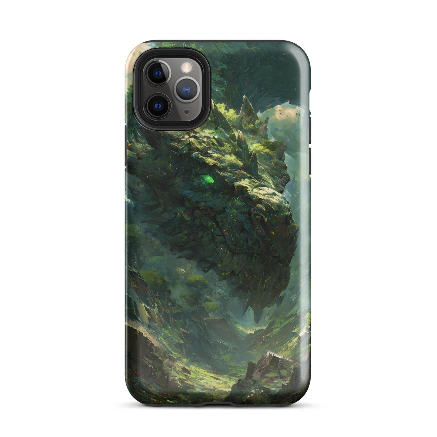 Earth Dragon: The Living Mountain Tough Case for iPhone® - Chromavolt