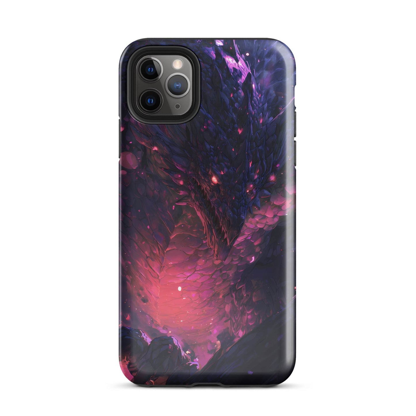 Darkness Dragon: The Void Warden Tough Case for iPhone® - Chromavolt