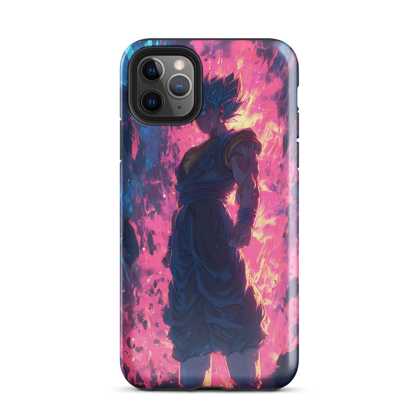 Super Saiyan Blue Vegito, Dragon Ball Super Anime Fan Art Tough Case for iPhone® - Chromavolt