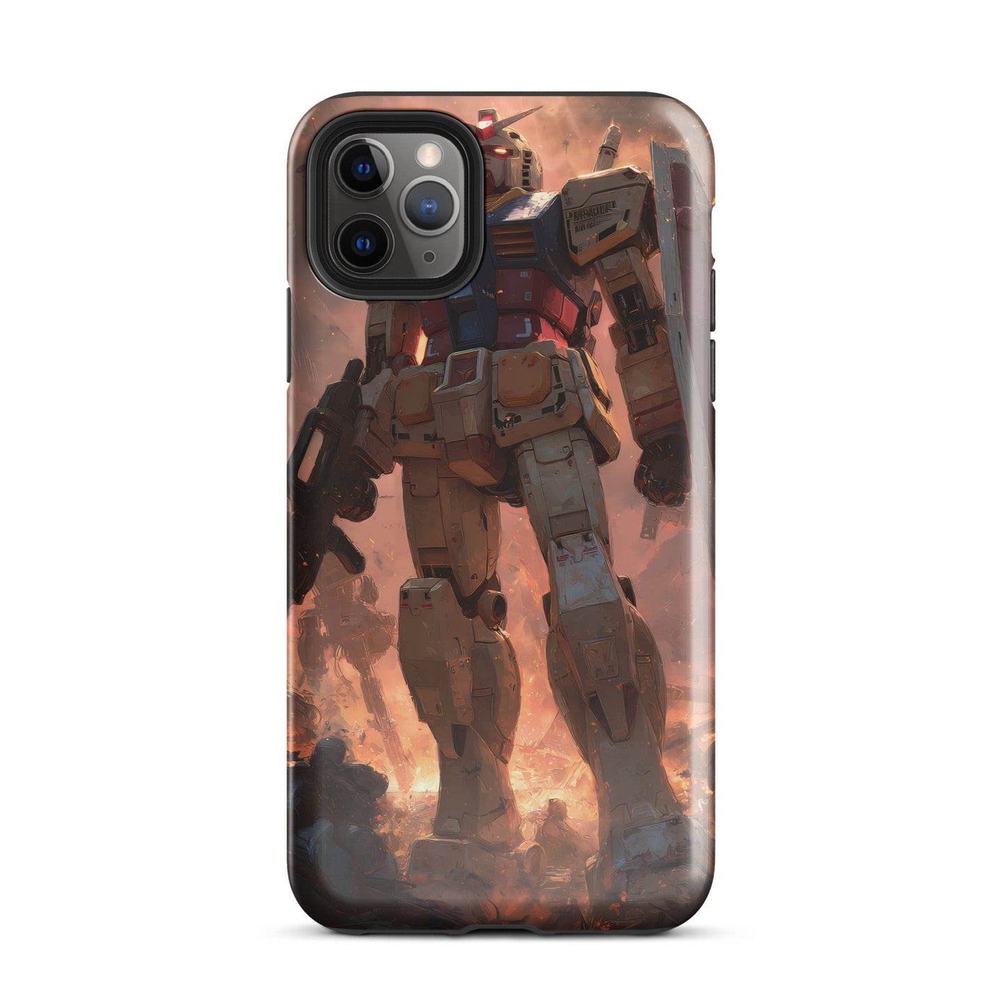 RX-78-2 Gundam, Mobile Suit Gundam Anime Fan Art Tough Case for iPhone® - Chromavolt