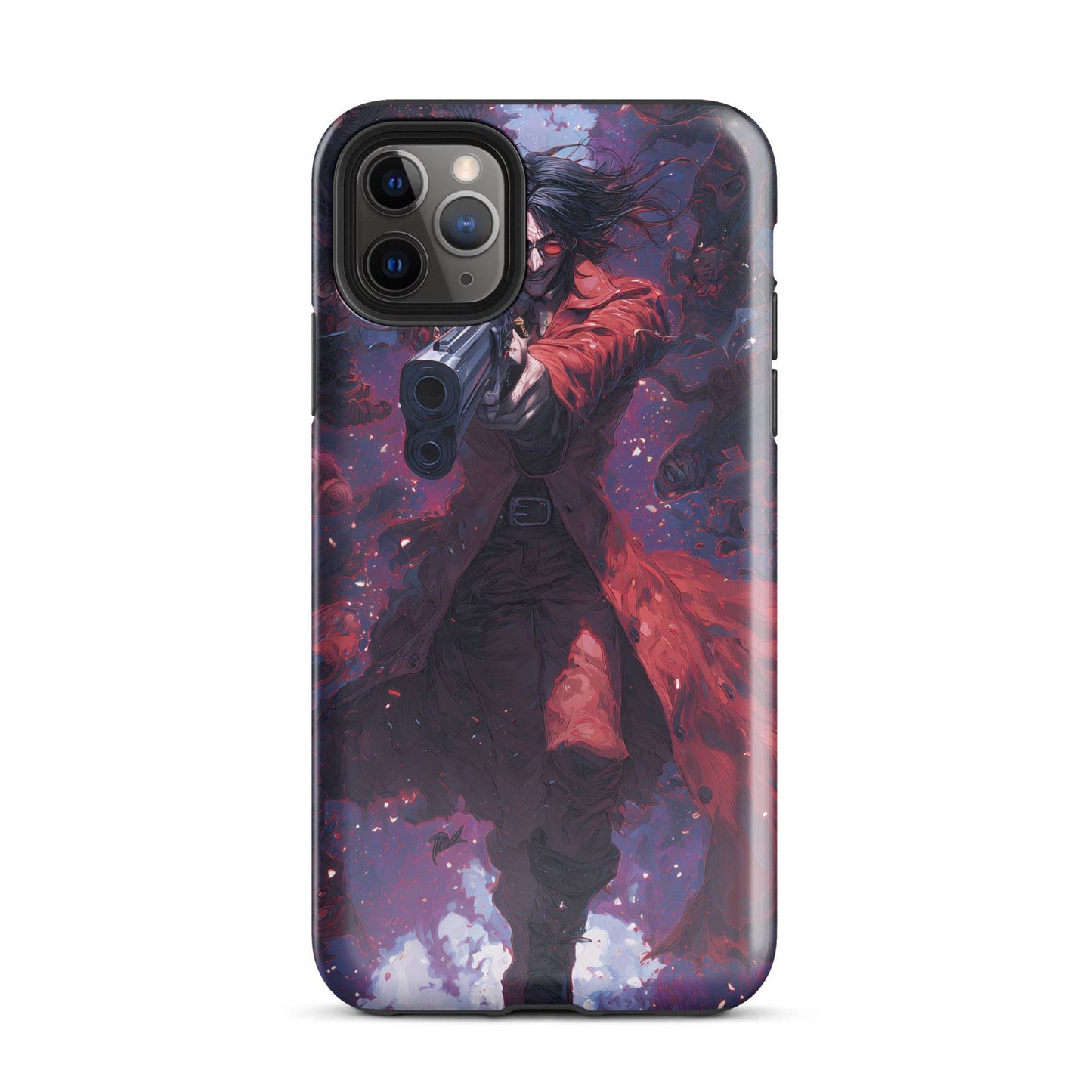 Alucard Hellsing Anime Fan Art Tough Case for iPhone® - Chromavolt