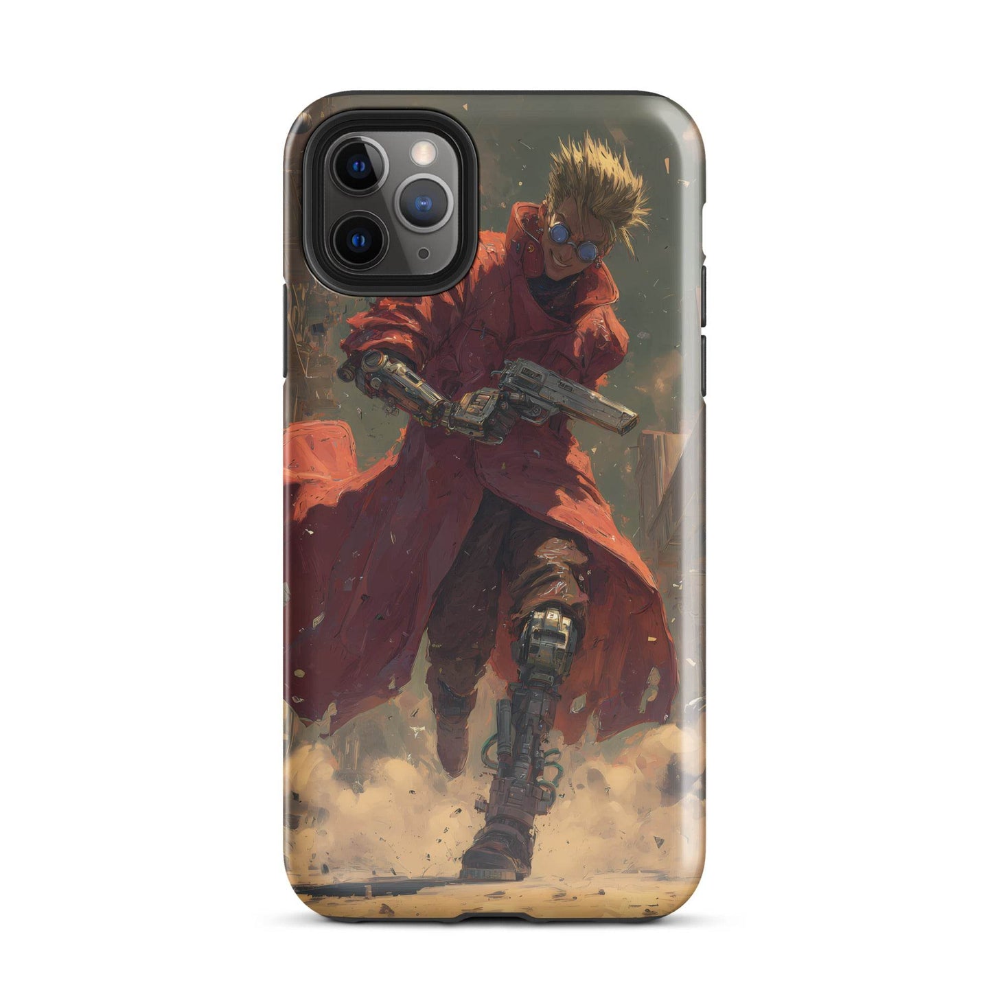Vash the Stampede, Trigun Anime Fan Art Tough Case for iPhone® - Chromavolt