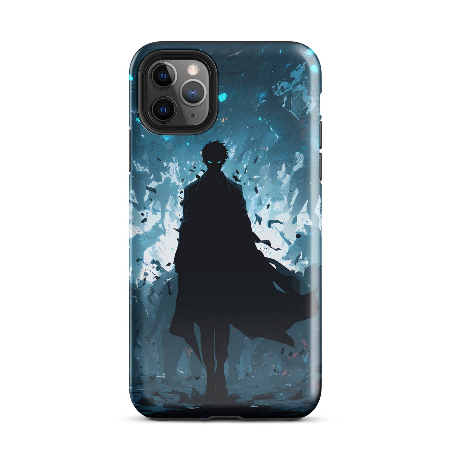 Solo Leveling Sung Jinwoo Arise Anime Fan Art Tough Case for iPhone® - Chromavolt